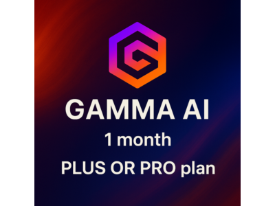 GAMMA.APP AI PLUS | PRO ПОДПИСКА | БЕЗ ВХОДА