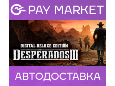 🔑Desperados III Digital Deluxe Editi| Steam RU+CIS Key