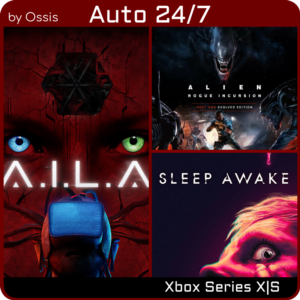 XBOX 24/7 Sleep Awake + A.I.L.A + Alien Rogue Incursion
