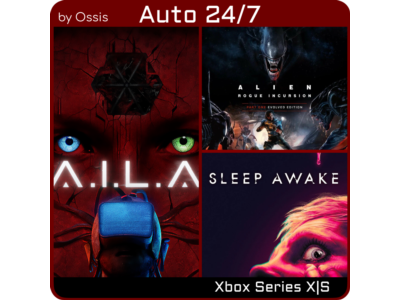 XBOX 24/7 Sleep Awake + A.I.L.A + Alien Rogue Incursion