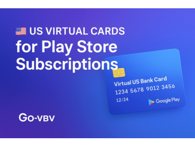🇺🇸 US Virtual Cards 💳 for Play Store Subscriptions🎉