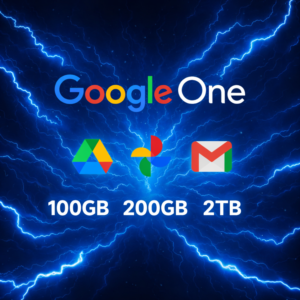 Google AI Pro + One + 100GB/200GB2TB + Drive + Photos + Gemini + Gmail
