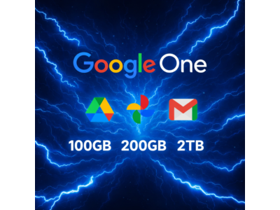 Google AI Pro + One + 100GB/200GB/2ТБ +Диска +Фото +Gemini + Gmail