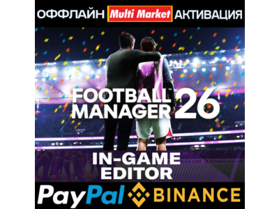 Football Manager 26+EDITOR STEAM 🅿️ 𝗣𝐀𝐘𝗣𝐀𝐋