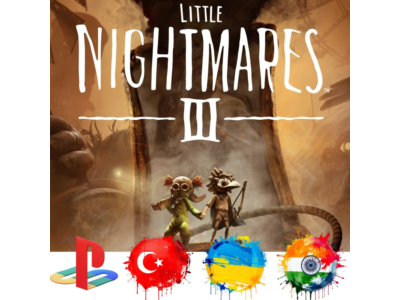 Little Nightmares 3/III PS4/PS5/PS