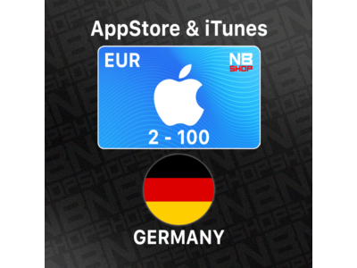 Карта Apple iTunes 2 - 100 EUR Ключ (Germany) Германия