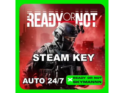 Ready or Not STEAM КЛЮЧ | РФ+CНГ АВТОДОСТАВКА 24/7