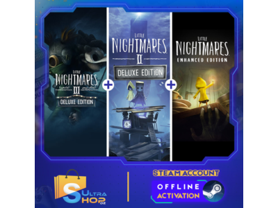 👁️Little Nightmares III + II + I Deluxe Edition STEAM⚡