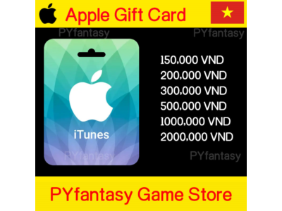 iTunes Gift Card Vietnam Gift Card AUTO DELIVERY