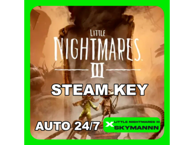 Little Nightmares III STEAM КЛЮЧ | РФ + CНГ АВТО 24/7
