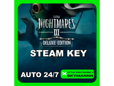 Little Nightmares III Deluxe STEAM КЛЮЧ | РФ + CНГ АВТО