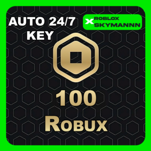 100 ROBUX ROBLOX GLOBAL AUTO TOP-UP CARD 24/7