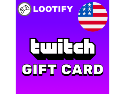 ✨ Twtich Gift Card 💳 15/25/50/75/100/200 USD 🔰 USA