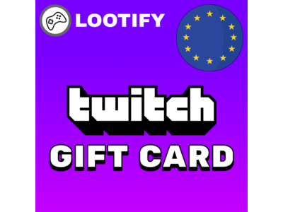 ✨ Twtich Gift Card 💳 15/25/50/100 EUR 🔰 Europe