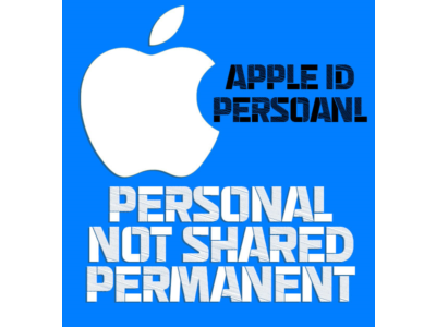 Apple ID [Персональный/Частный/Постоянный/Не общий]