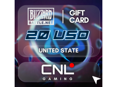 АВТО | Подарочная карта Battle.net (Blizzard) 20 США