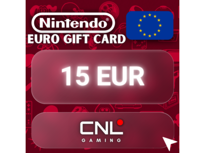 🎮 Nintendo eShop Подарочная карта DE 15 EUR (Европа)