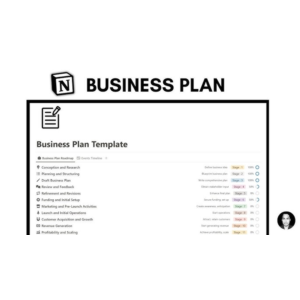 Notion Business Plan 6 month Private