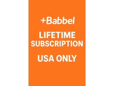 Babbel — Пожизненная подписка | Только для новых юзеров