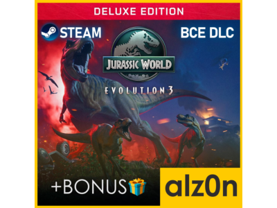 🟥Jurassic World Evolution 3: Deluxe Edition・STEAM
