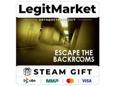 Escape the Backrooms / Steam AUTO / РУ+МИР