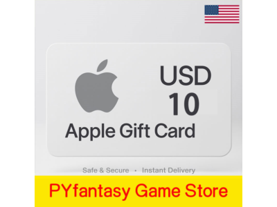 Apple iTunes Gift Card 10$ USD (USA) US