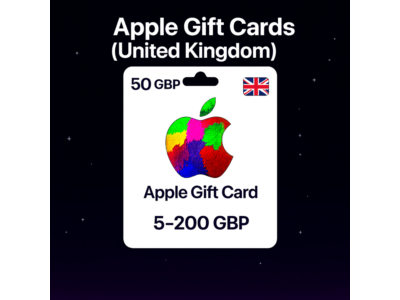 Apple Gift Cards (Великобритания) 5–200 GBP | Коды