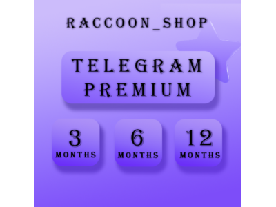 Telegram Premium 3/6/12 месяцев Автодоставка
