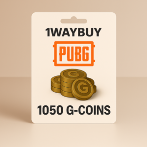 🪙PUBG 1050 G-COINS🪙GIFT CARD PIN CODE BONUS PC STEAM