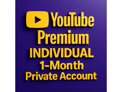 📺YOUTUBE PREMIUM 1 MONTHS ★PRIVATE ACCOUNTWARRANTY🎧💯