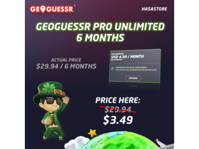 ✅GeoGuessr Pro Unlimited | 6 Months Subscription ⭐⭐