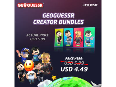 ✅ GeoGuessr Avatar Shop to YOUR ACCOUNT - Creators ⭐⭐⭐