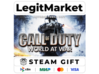 Call of Duty: World at War / Steam AUTO / РУ+МИР