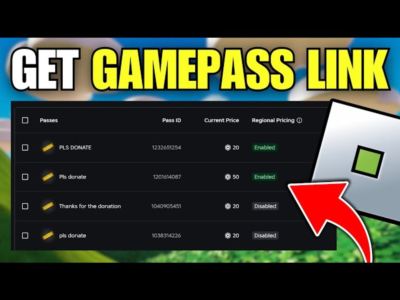 ROBLOX | I'll make a Gamepass for you  Fast and profess