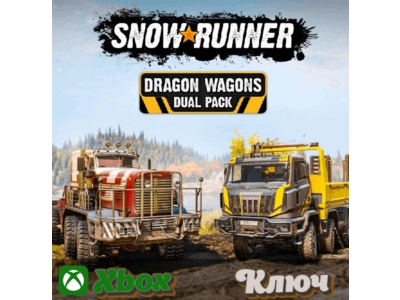 🔑 SNOWRUNNER - DRAGON WAGONS DUAL PACK  KEY XBOX🔥