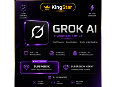 GROK AI | SUPER GROK 4 SUBSCRIPTION 1 MONTH FAST