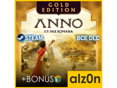 🟥Anno 117: Pax Romana Gold Edition・STEAM・WARRANTY