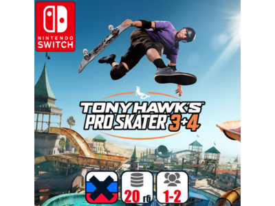 Tony Hawk's Pro Skater 3 + 4 | Nintendo Switch 1/2
