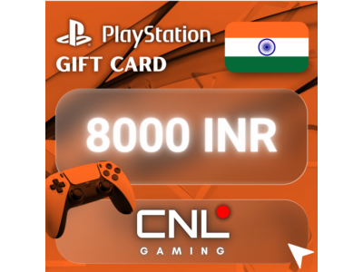 24/7 АВТО | PlayStation 8000 INR (подарочная карта)
