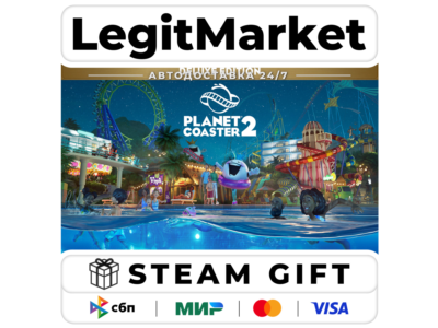 Planet Coaster 2 DELUXE / Steam АВТО / РУ + МИР