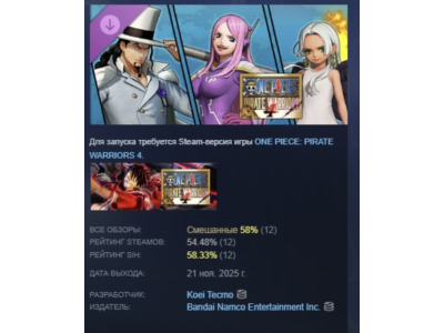 ONE PIECE PIRATE WARRIORS 4 Character Pack 7 Future Isl