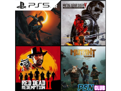 Red Dead Redemption 2 + 3 Игры / PS5 / Активация П1