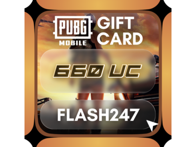 Подарочная карта PUBG Mobile Global | 660 UC | АВТО 24/