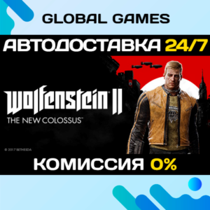 Wolfenstein II: The New Colossus🔑Steam Key RU+CIS