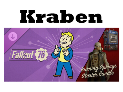 Fallout 76: Burning Springs Starter Bundle steam dlc
