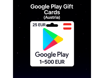 Google Play Gift Cards (Австрия) 1–500 EUR | Коды