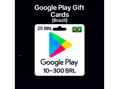 Google Play Gift Cards (Бразилия) 10–300 BRL | Коды