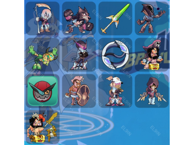 🎉Brawlhalla🚀Твич Дропсы🎁12 предметов + 🎁