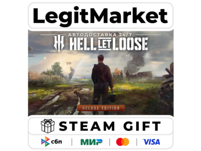 Hell Let Loose Deluxe / Steam АВТО / РУ + МИР