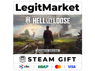 Hell Let Loose Ultimate / Steam АВТО / РУ + МИР